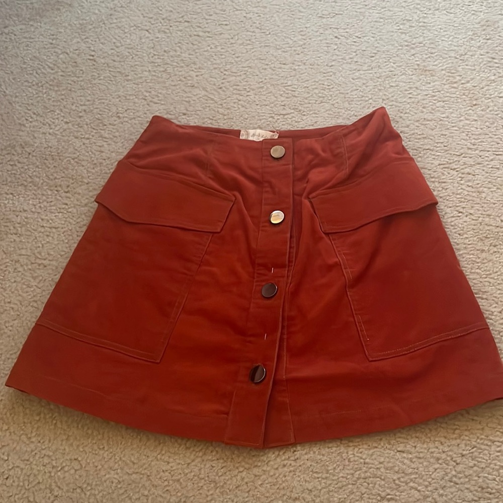 Altar’d State red skirt